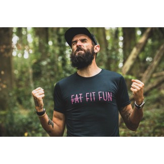 FAT FIT FUN tee-shirt technique