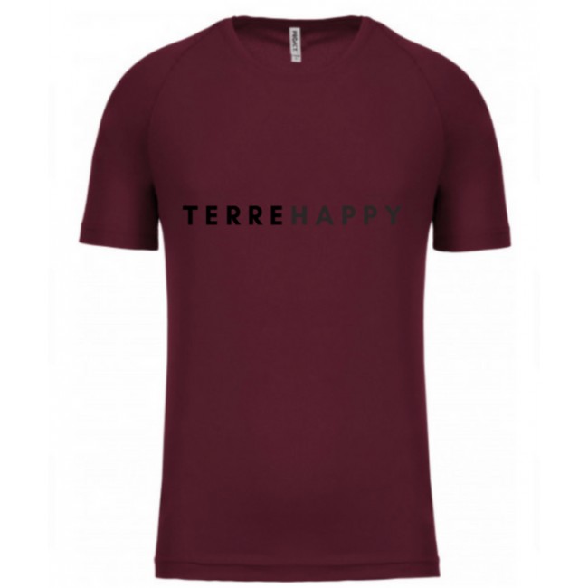 Terre happy tee shirt technique