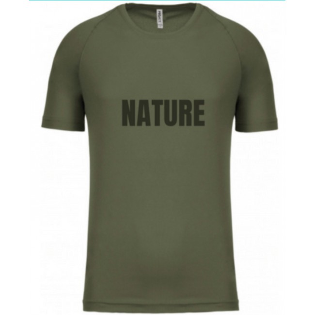Nature tee shirt technique